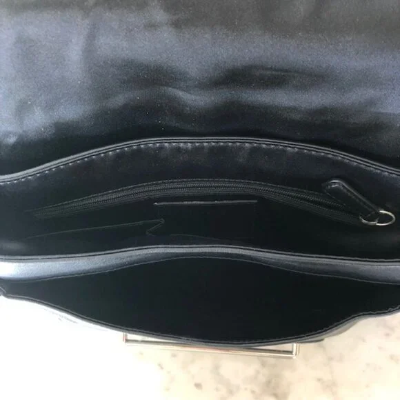 COACH Taylor Black Leather Marin Satchel Tote Shoulder Bag Vintage - Picture 11 of 15